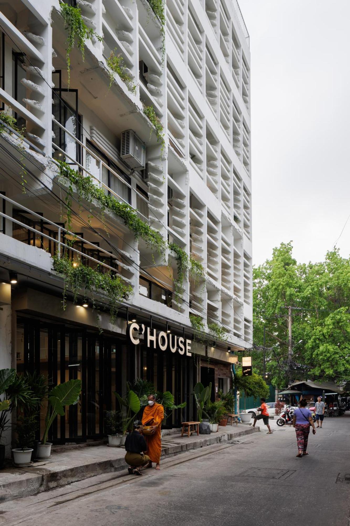 Хостел C'House Бангкок Экстерьер фото